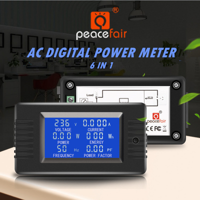 80 | 260V CE дисплея LCD метра напряжения тока AC цифров/FCC